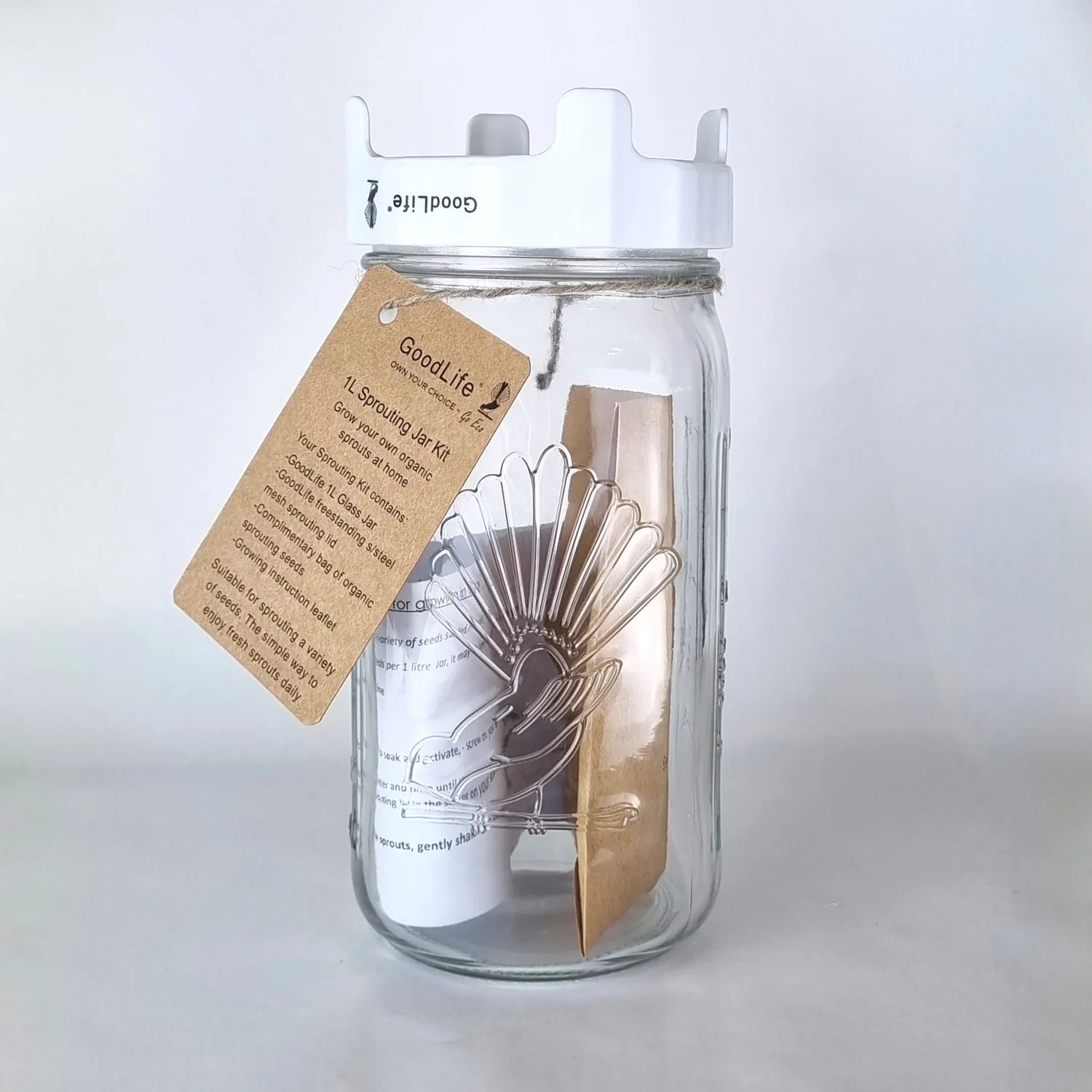 Sprouting Jar Kit - 1 Litre